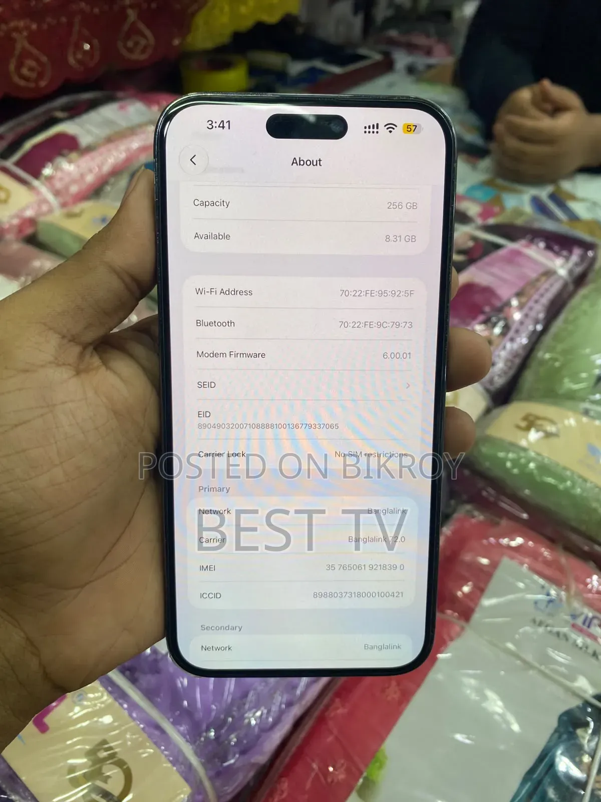 New Apple iPhone 14 Pro Max 256 GB Purple