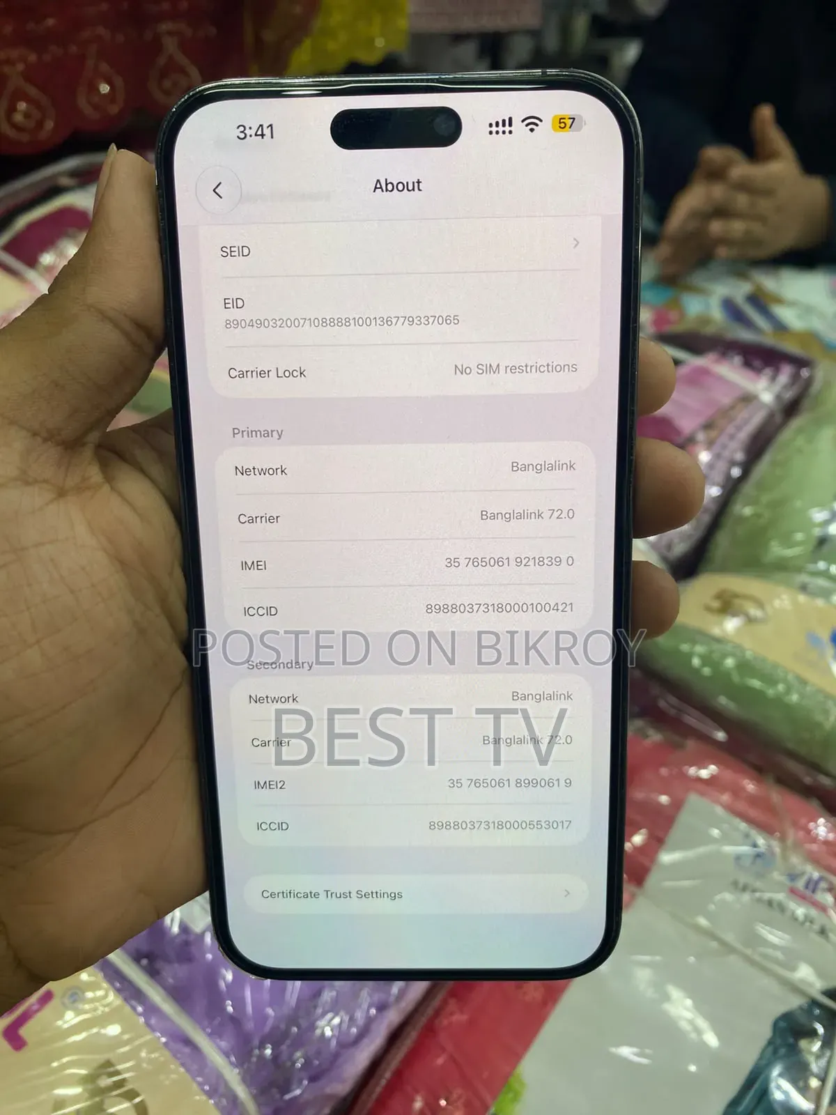 New Apple iPhone 14 Pro Max 256 GB Purple