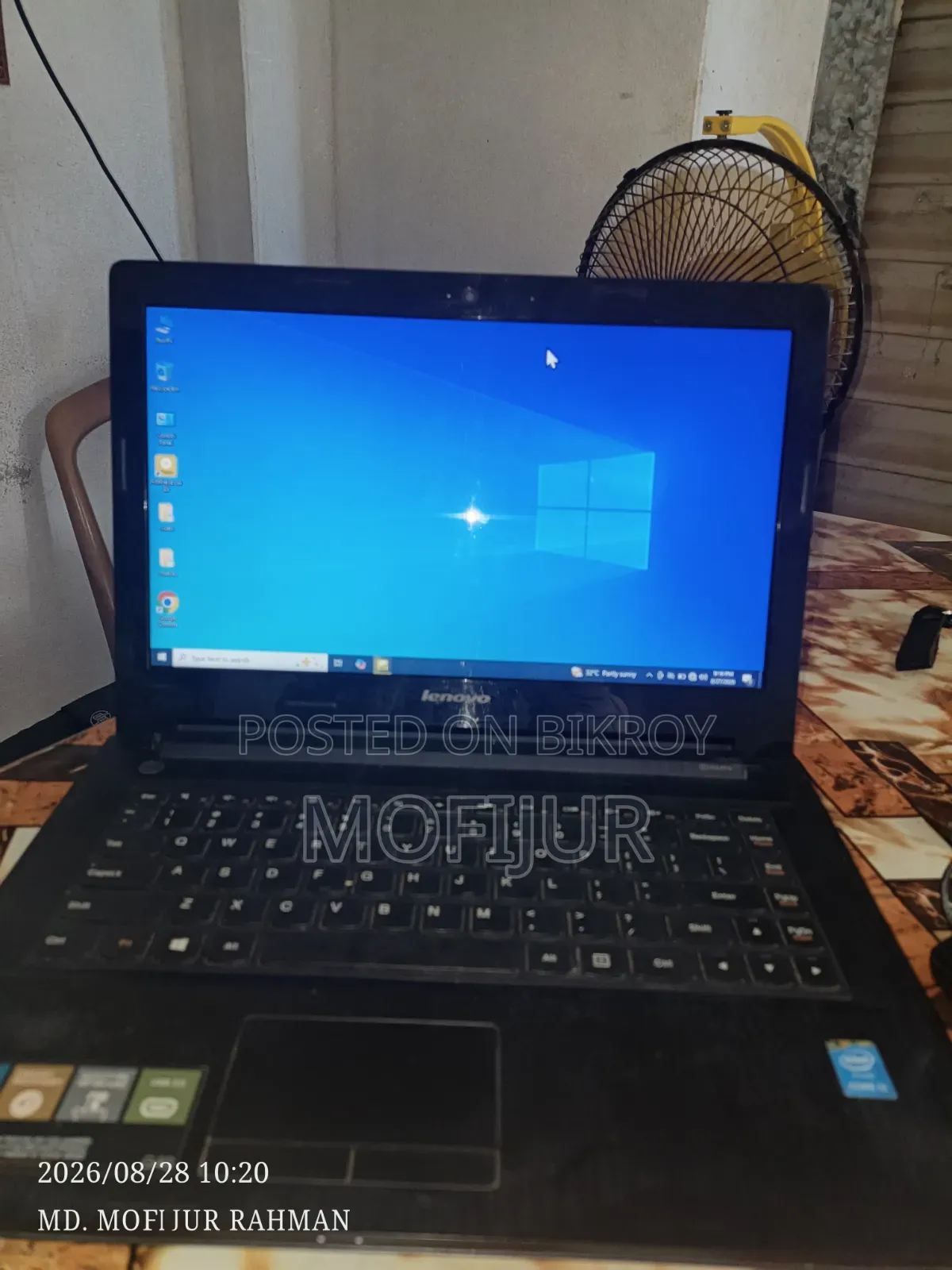 Laptop Lenovo 4GB Intel Core i3 SSD 128GB