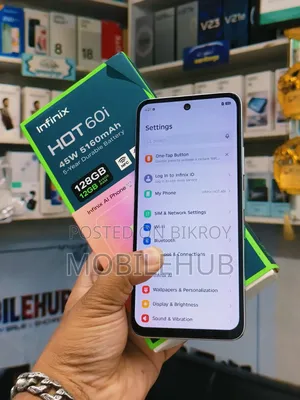 ইনফিনিক্স হট ৬০আই ১২৮ জিবি সিলভার