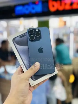 অ্যাপল আইফোন ১৫ প্রো ১২৮ জিবি ব্ল্যাক