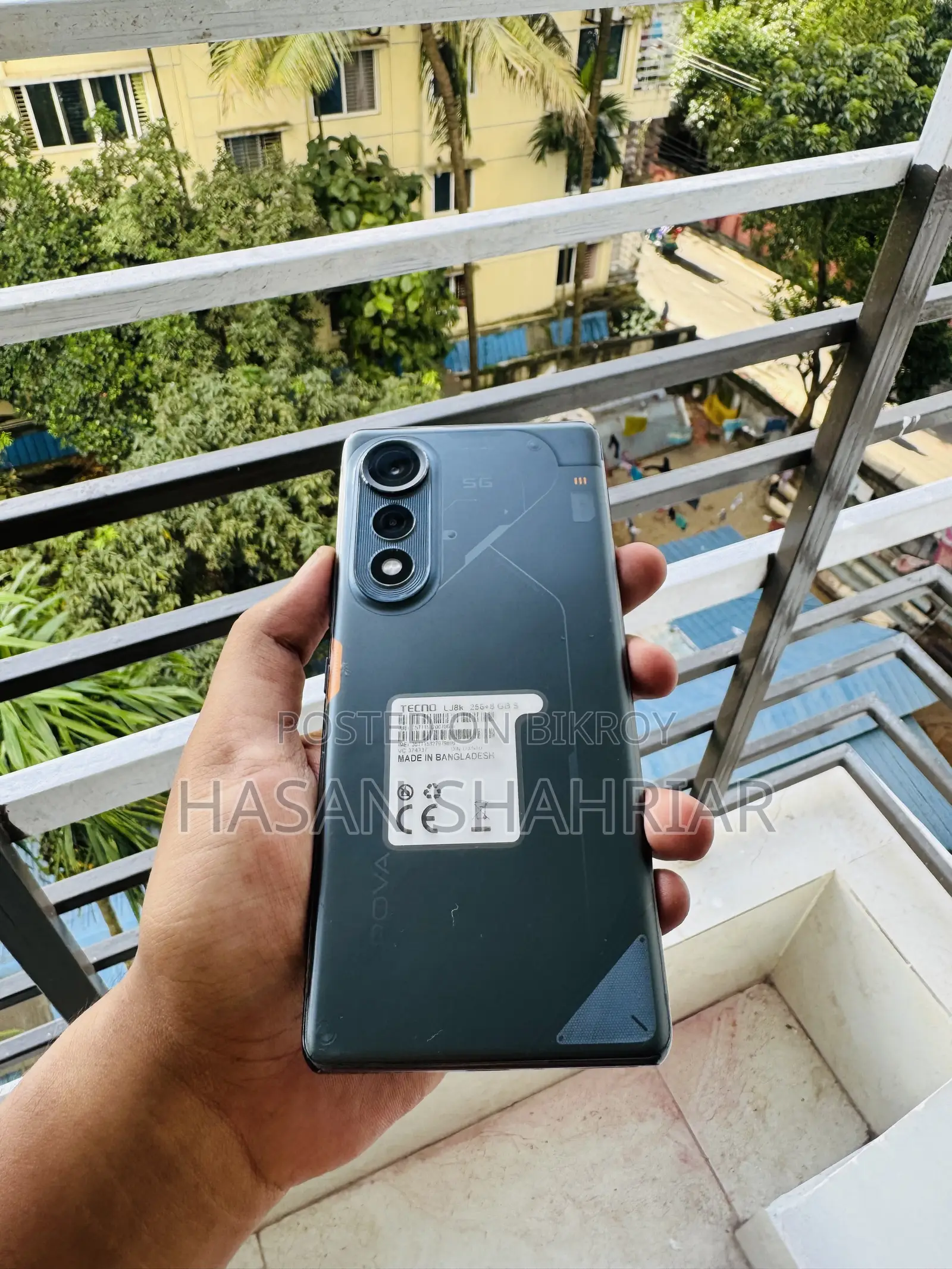 Tecno Pova Curve 256 GB Black