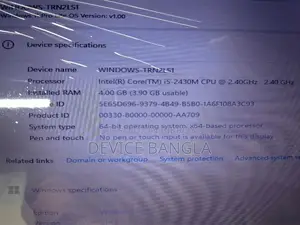 Laptop Dell 4GB Intel Core i5 SSD 128GB