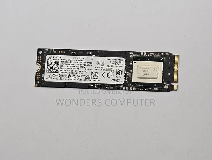 Micron Nvme M.2 With TCG Opal 2 (Self-Encrypting Drive) 1year Warranty