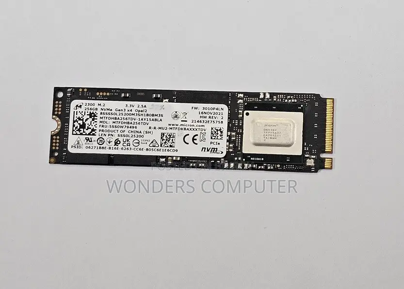 Micron Nvme M.2 With TCG Opal 2 (Self-Encrypting Drive) 1year Warranty