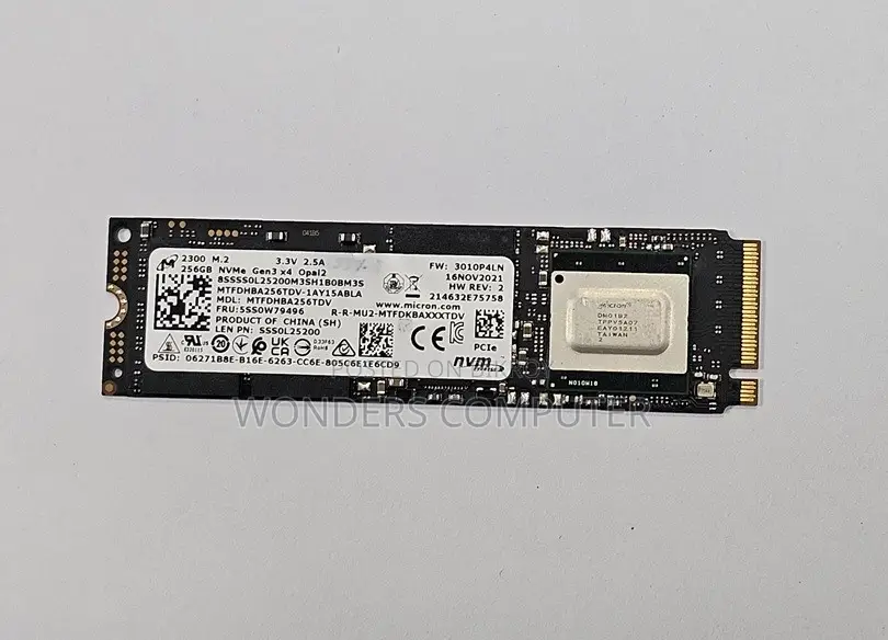 Micron Nvme M.2 With TCG Opal 2 (Self-Encrypting Drive) 1year Warranty
