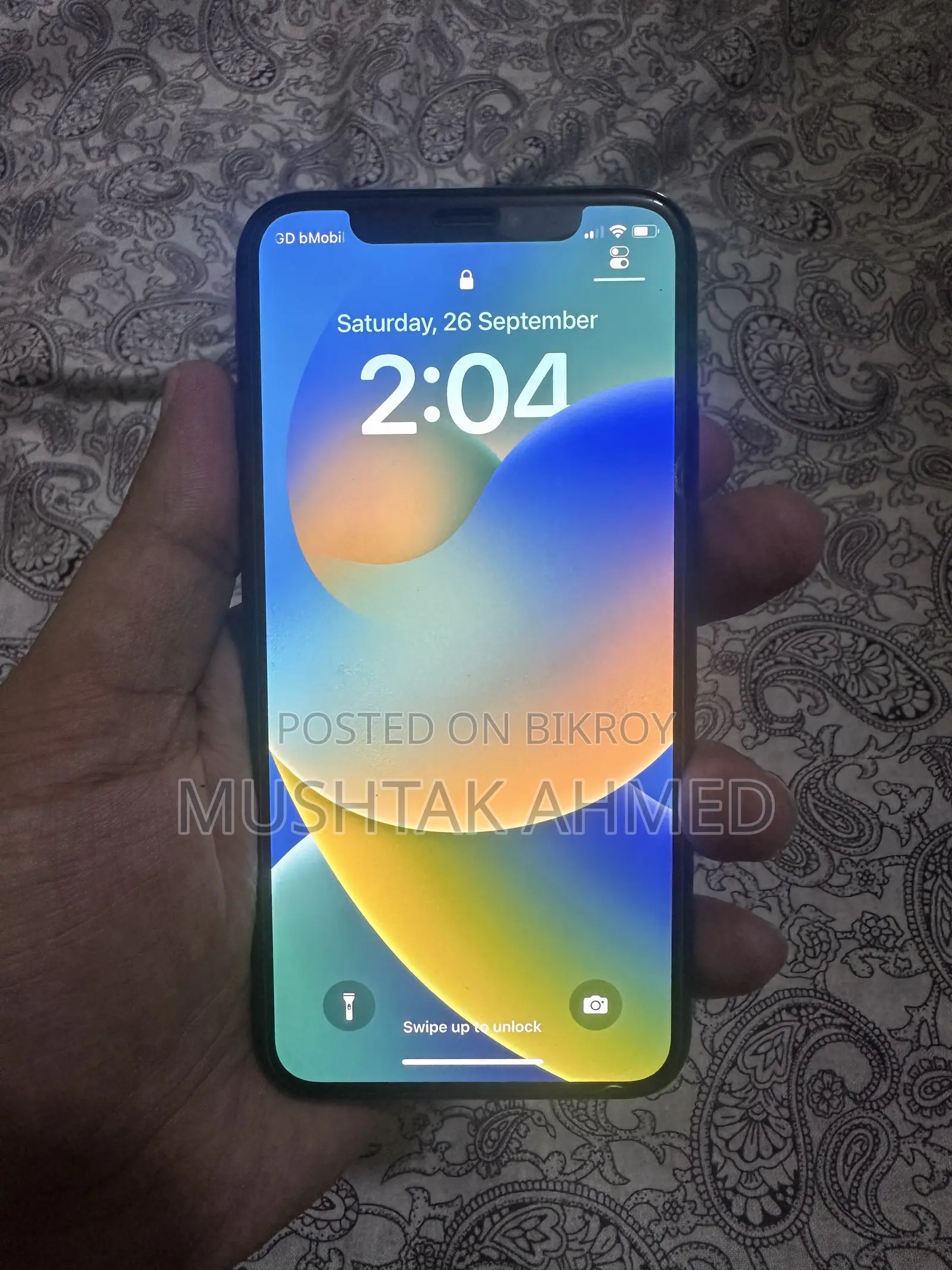 Apple iPhone X 64 GB Black