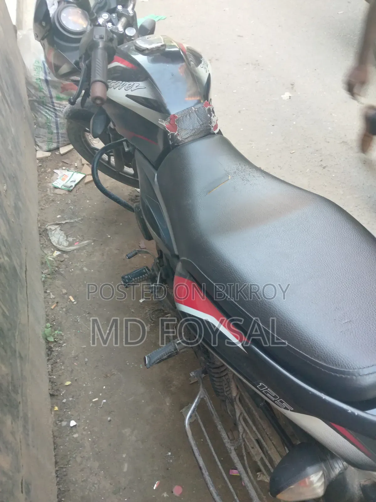 Bajaj Discover 125 2018 Red
