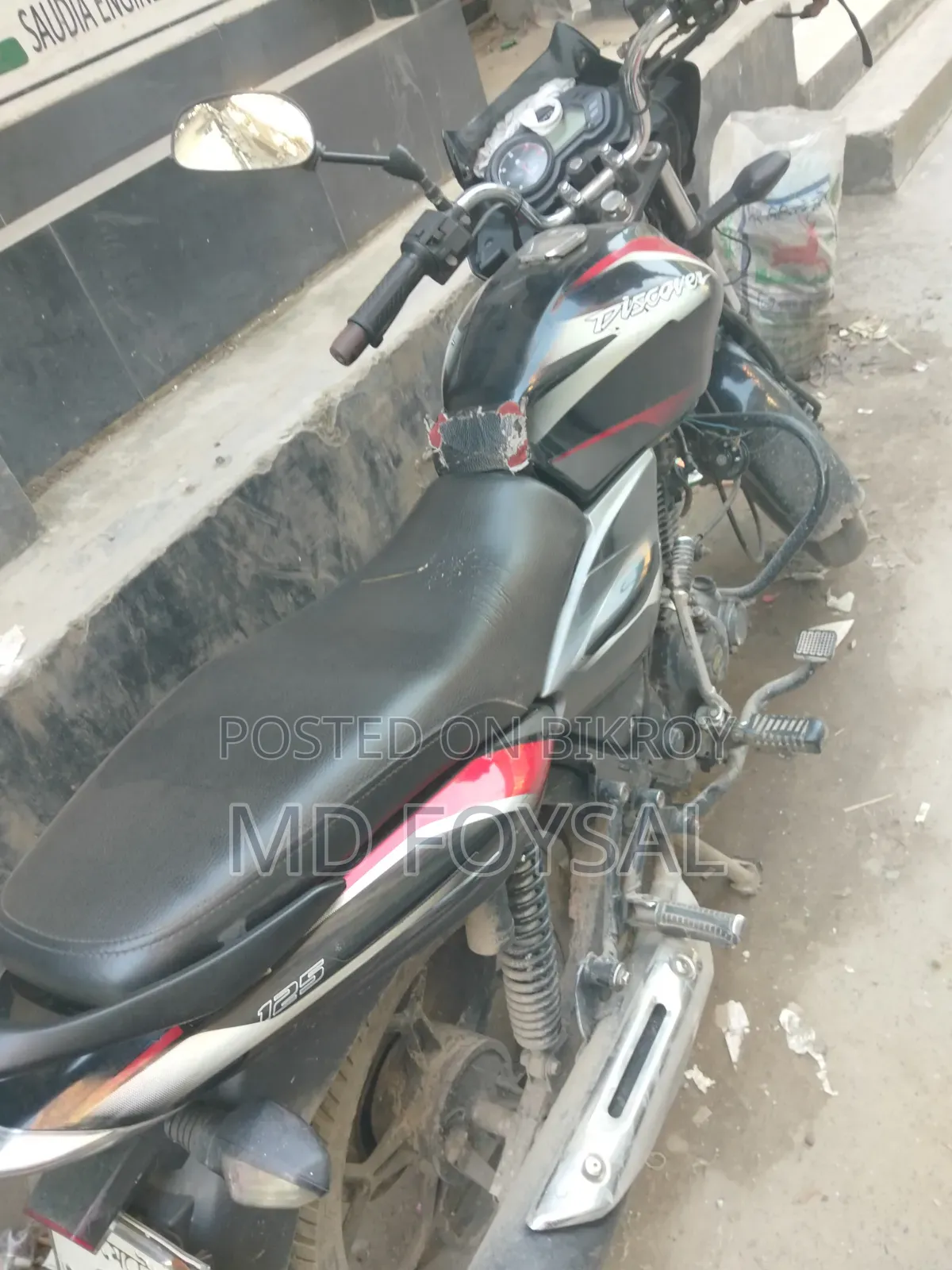 Bajaj Discover 125 2018 Red