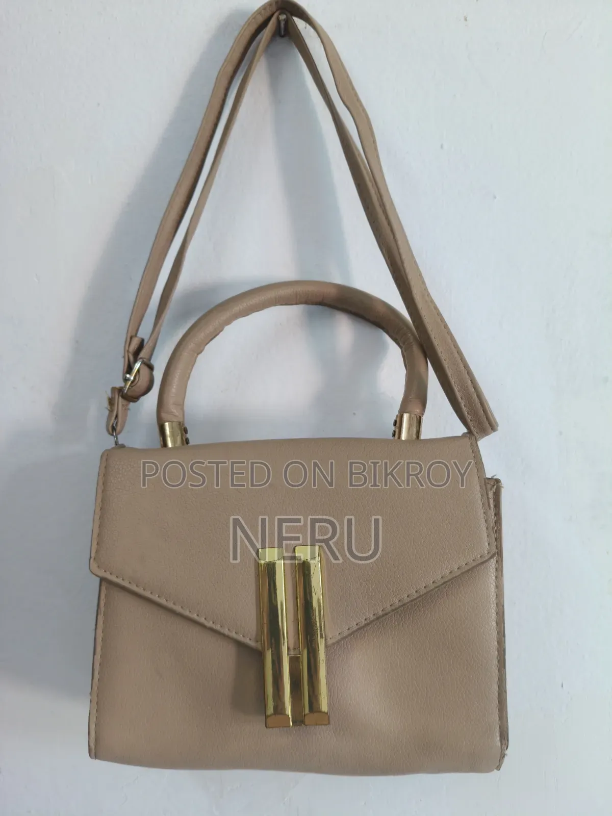 Golden Hand Bag