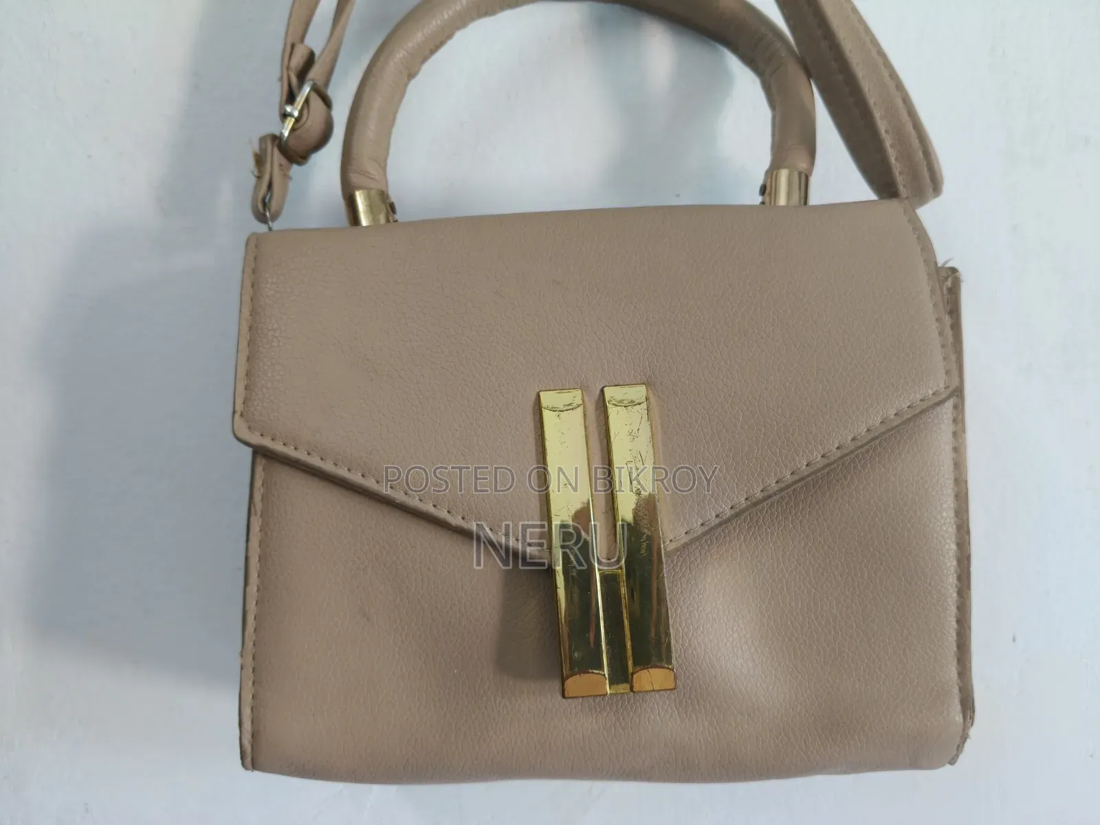 Golden Hand Bag