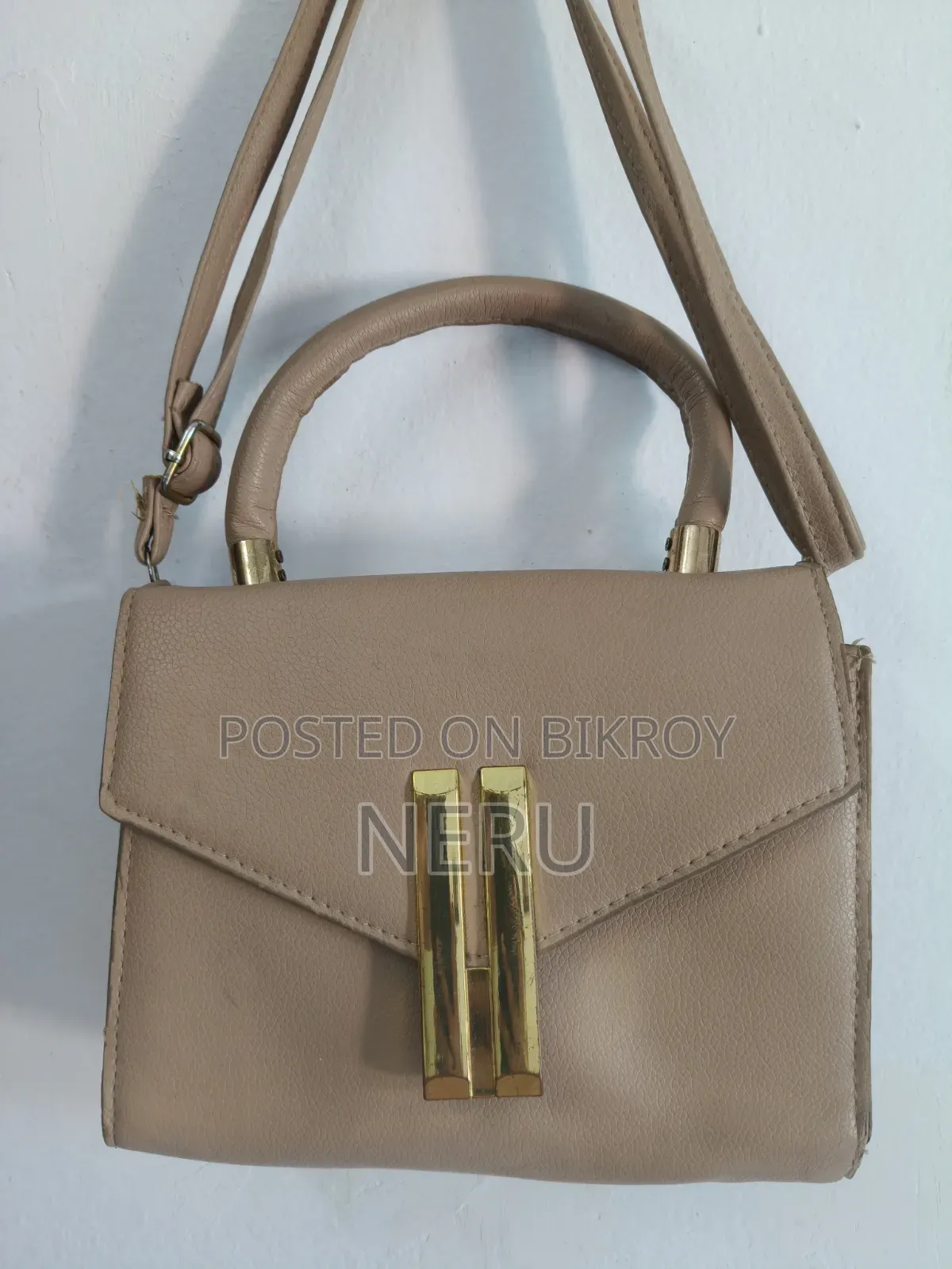 Golden Hand Bag