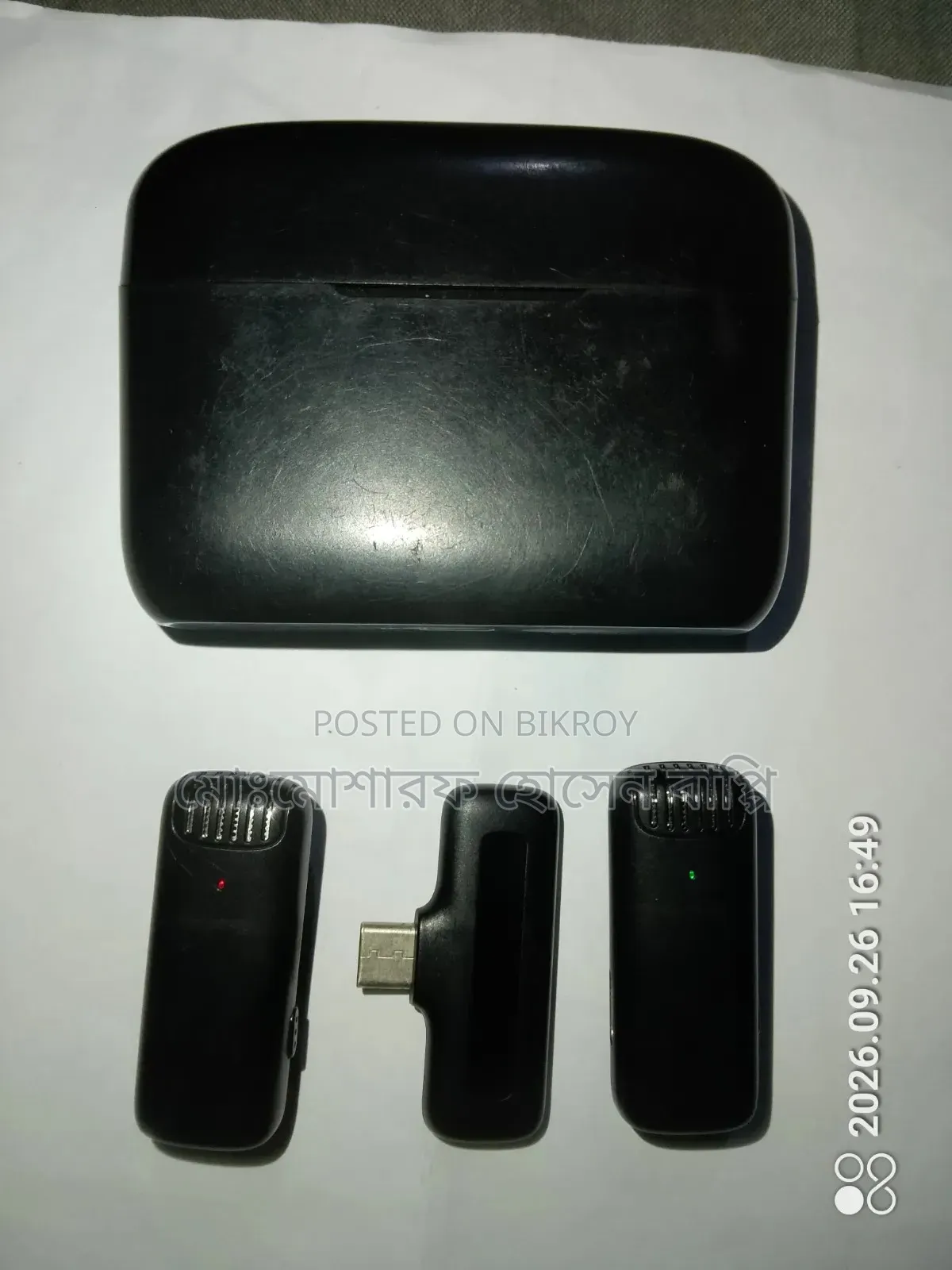 DK11 ডুয়াল ওয়্যারলেস মাইক্রোফোন