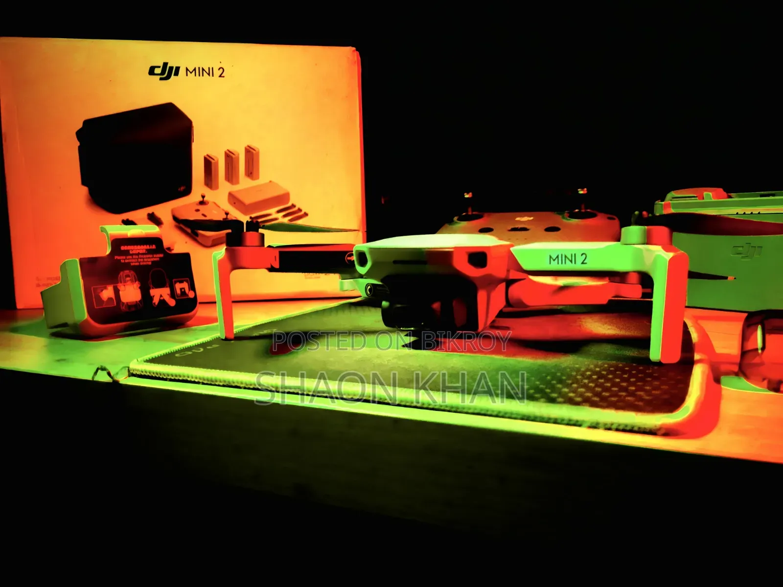 Dji Mini-2 () FMC With Extra Safety Accessories. Location- Mirpur-1