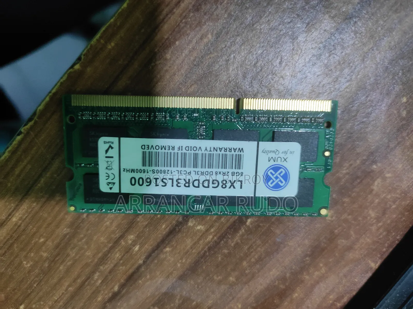LX8GDDR3LS1600 র‍্যাম ৮জিবি