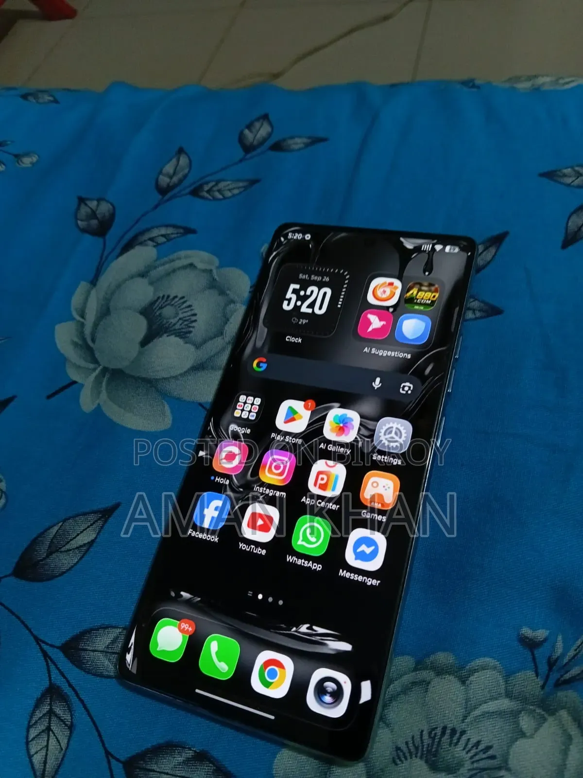 Tecno Camon 40 256 GB Blue