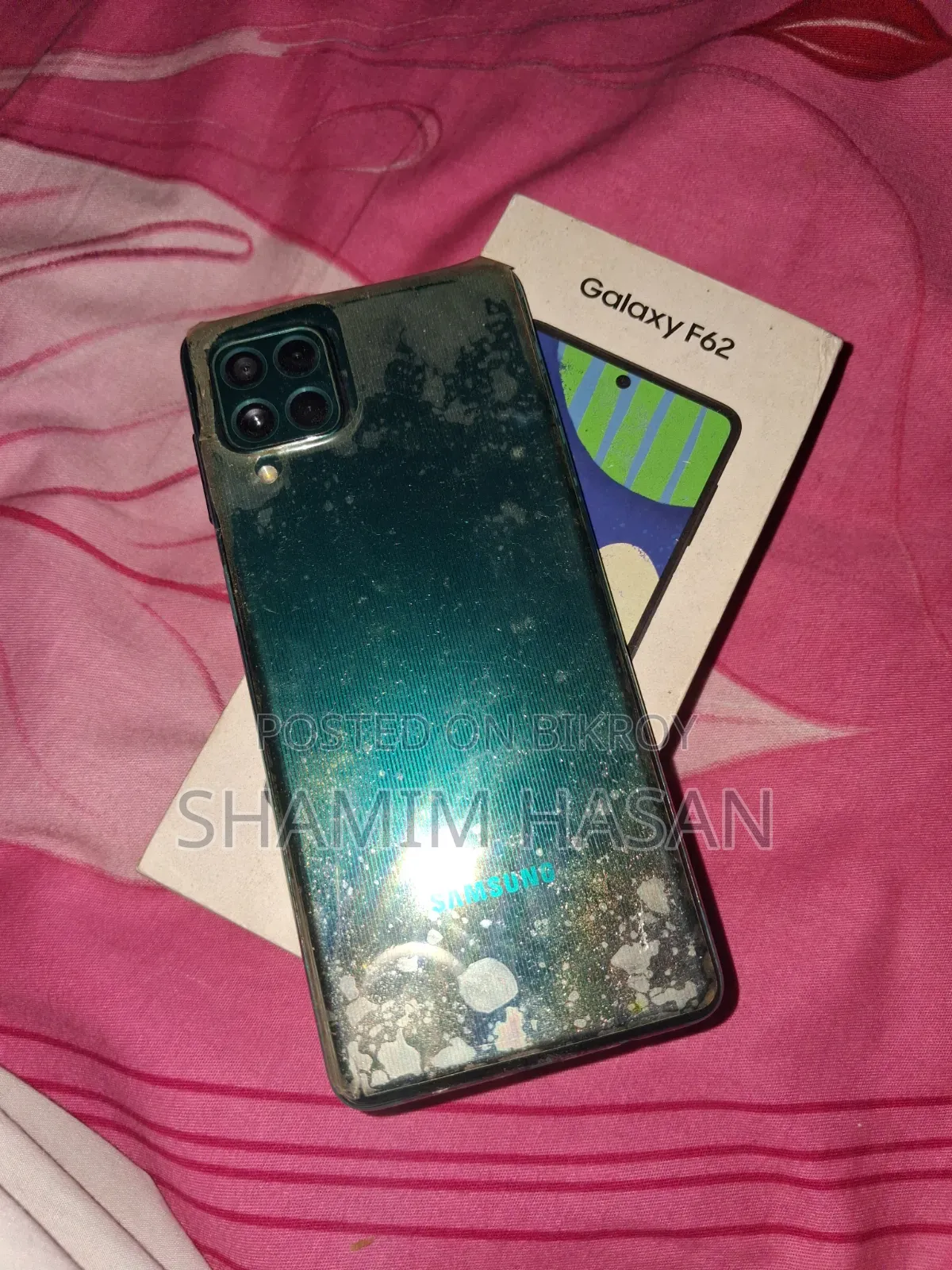 স্যামসাং গ্যালাক্সি এফ৬২ ১২৮ জিবি সবুজ