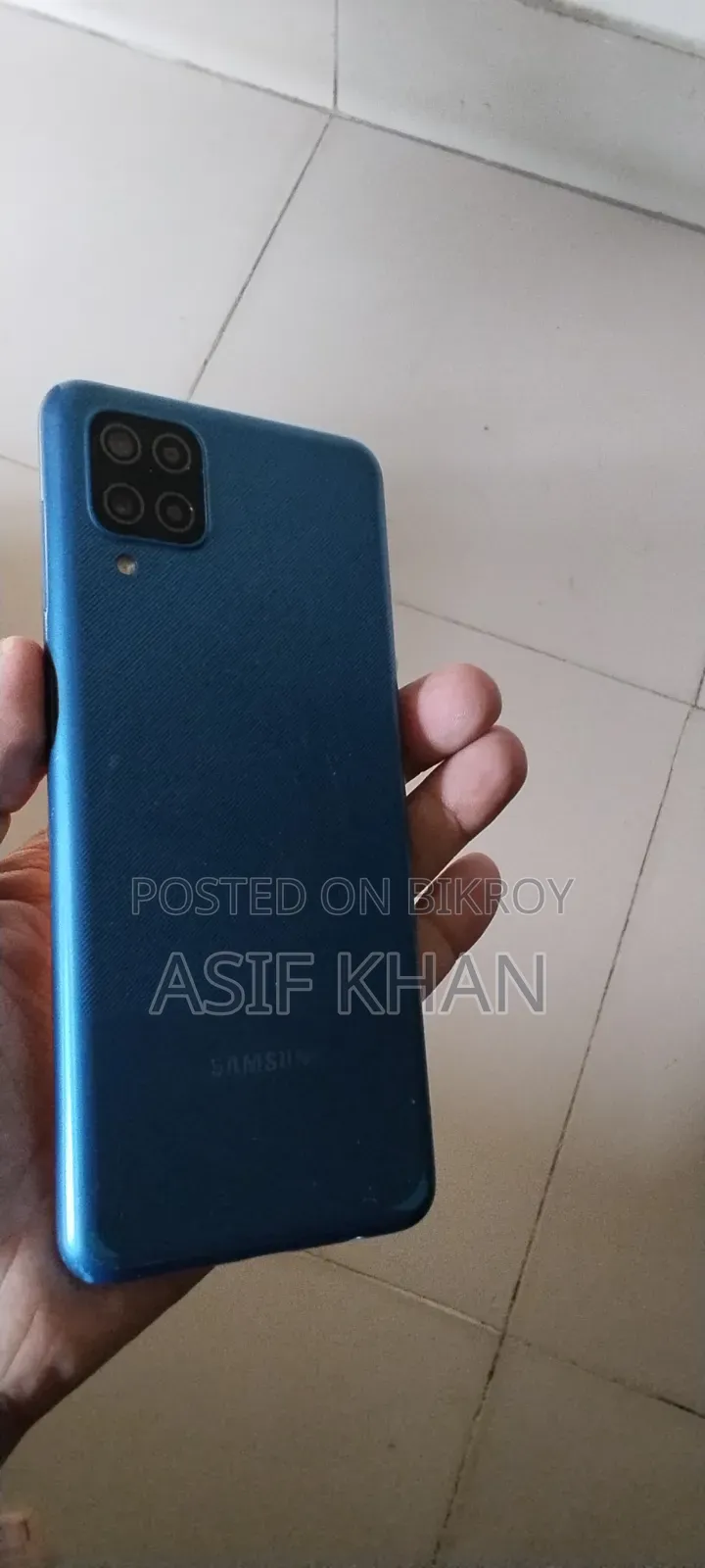 স্যামসাং গ্যালাক্সি এম১২ ১২৮ জিবি নীল