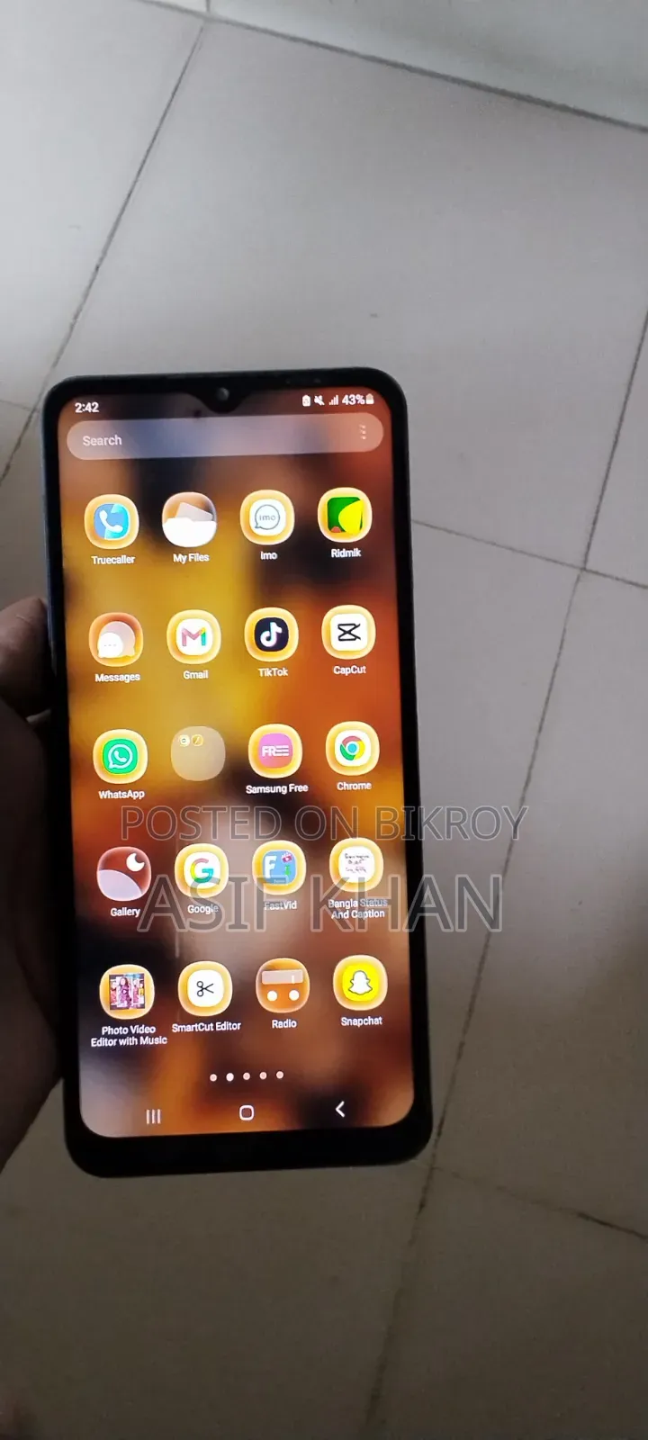 স্যামসাং গ্যালাক্সি এম১২ ১২৮ জিবি নীল
