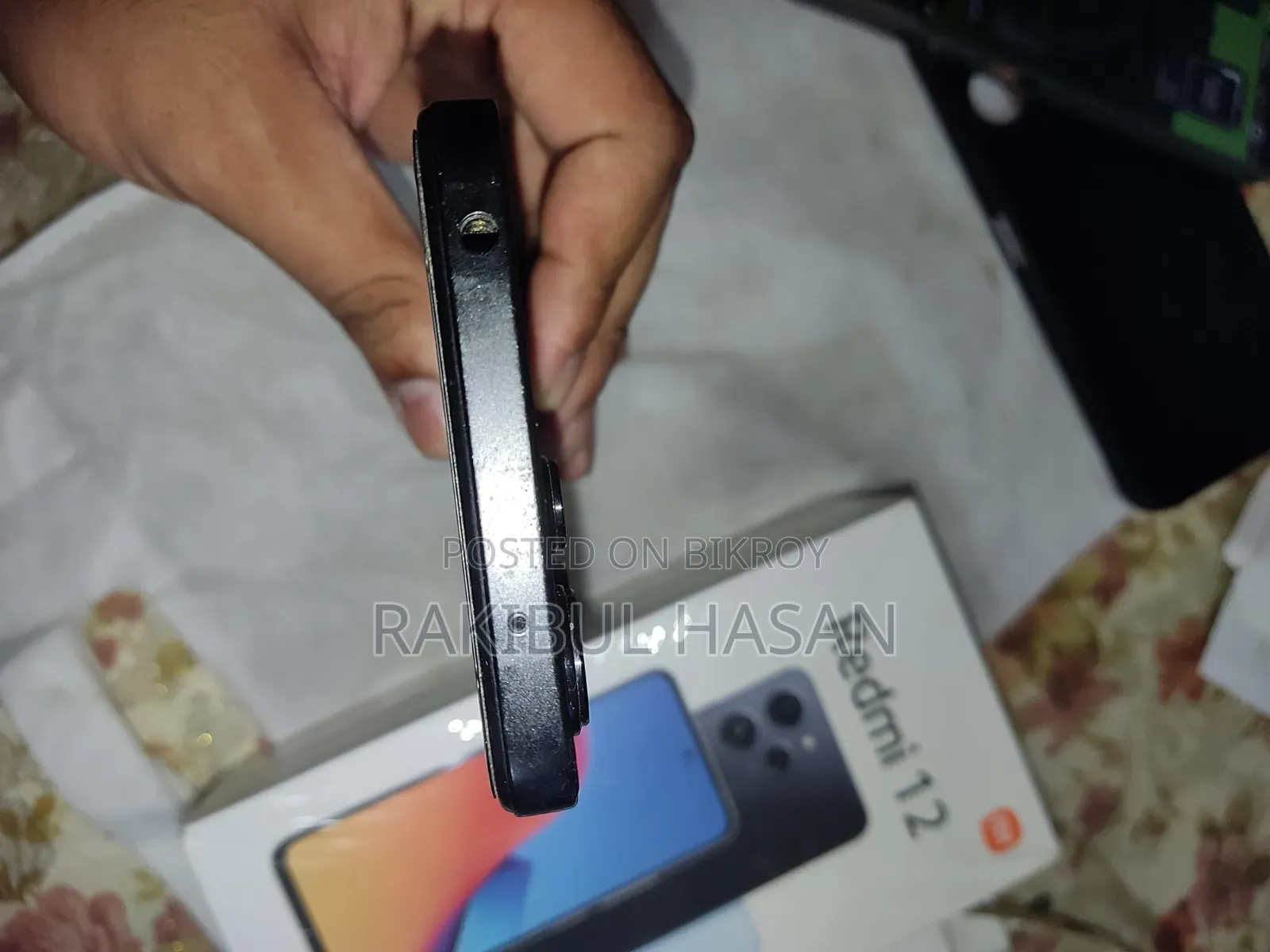 শাওমি ১২ ২৫৬ জিবি কালো
