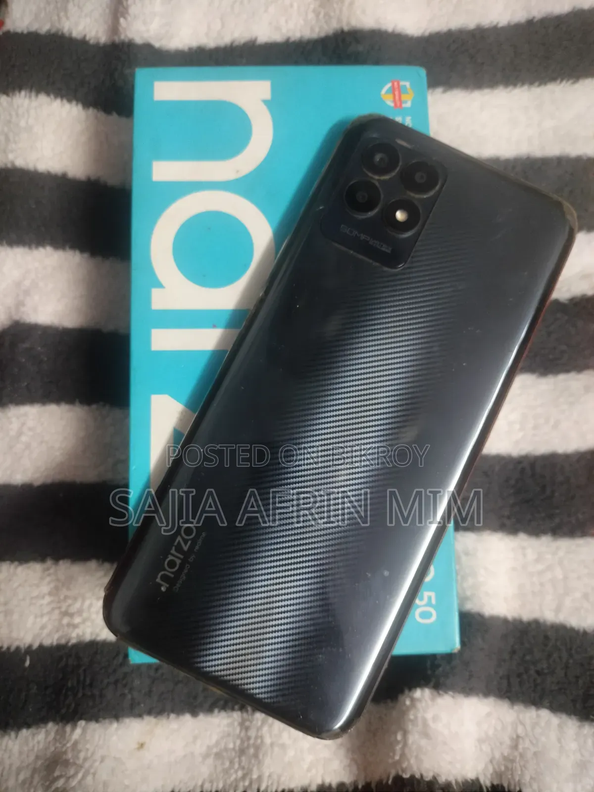 Realme Narzo 50 64 GB Gray