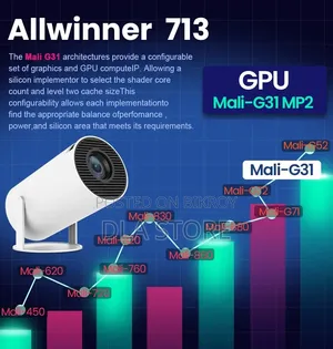 🎬 4K Smart Projector – Create your own Home Cinema at home! 🍿✨