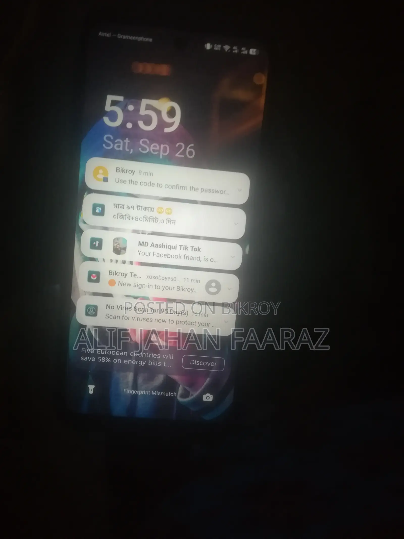 নতুন টেকনো স্পার্ক ৪০ ২৫৬ জিবি ব্ল্যাক