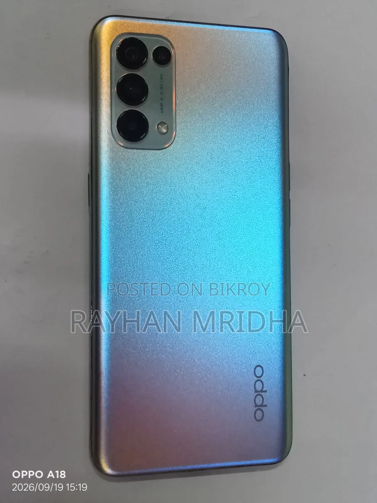 অপ্পো রেনো ৫ ১২৮ জিবি পার্পল