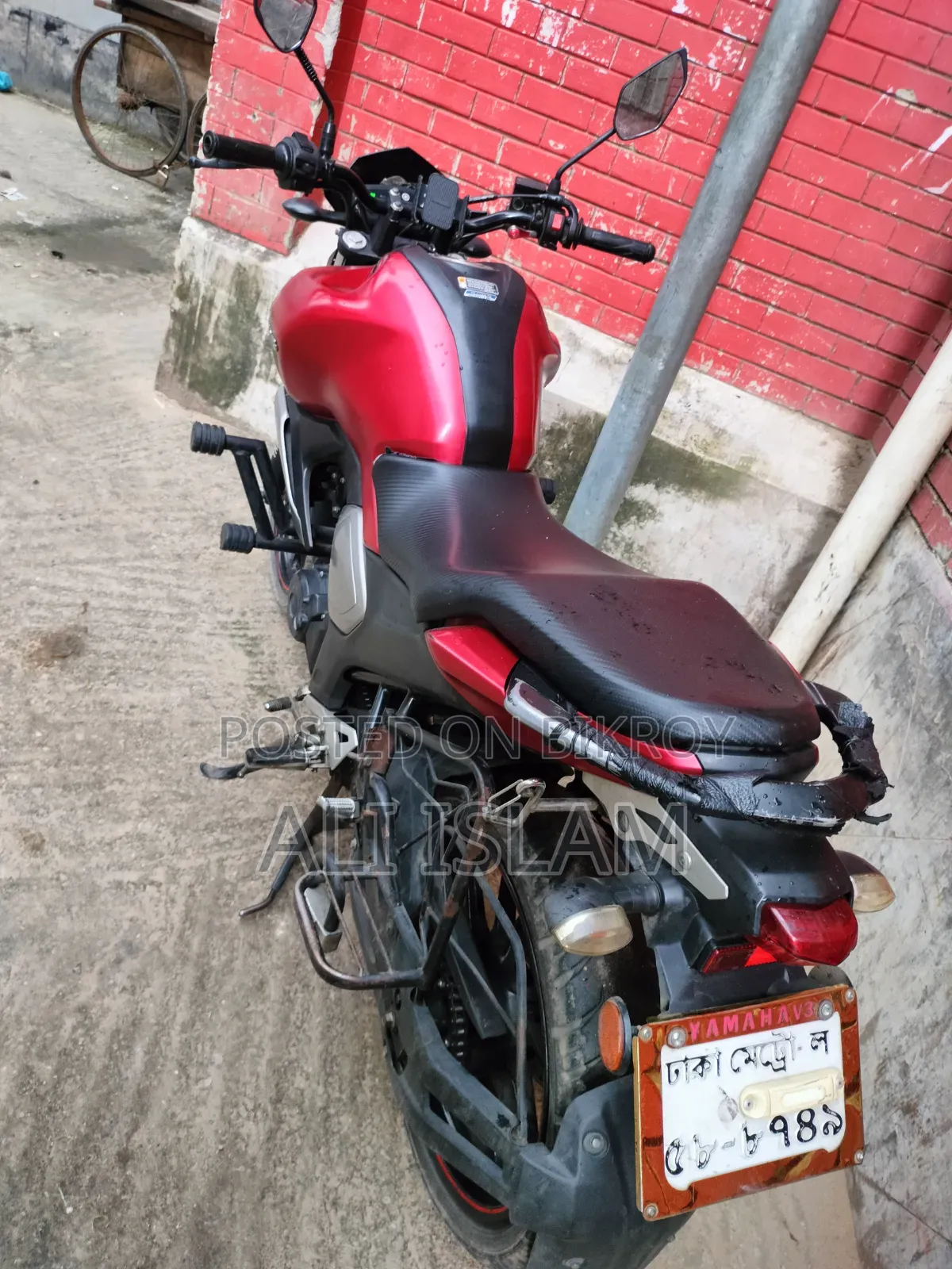 Yamaha FZS V3 2022 Red