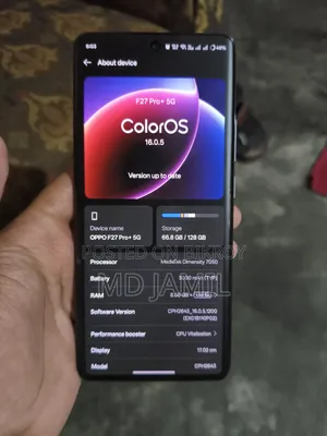 Oppo F27 Pro+ 128 GB Blue