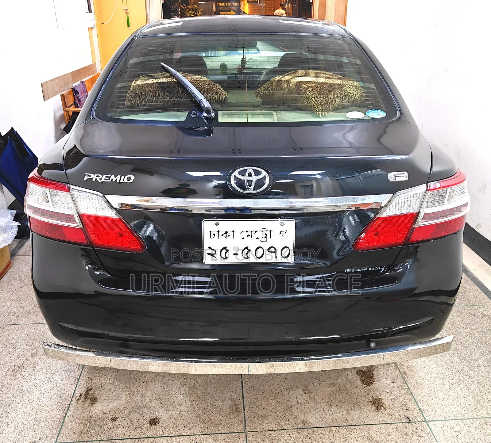 টয়োটা প্রেমিও ২০০৮ কালো