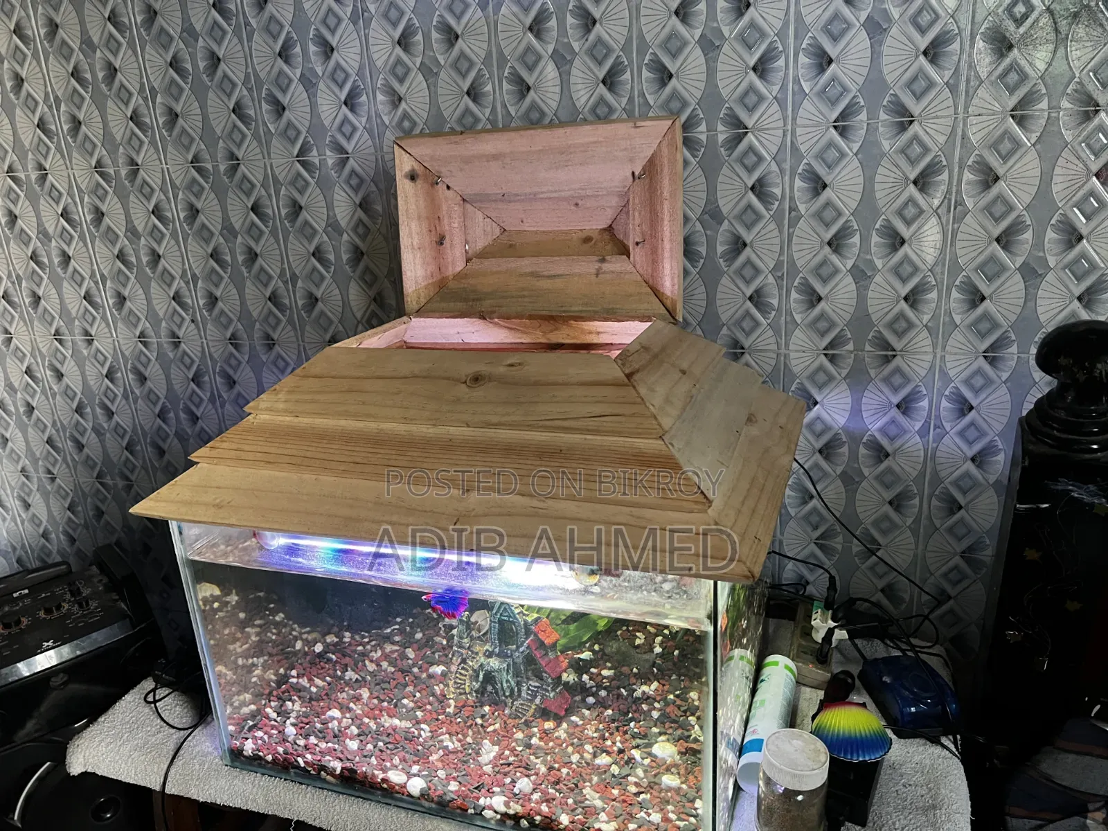 2/1.6ft Aquarium With All Accessories