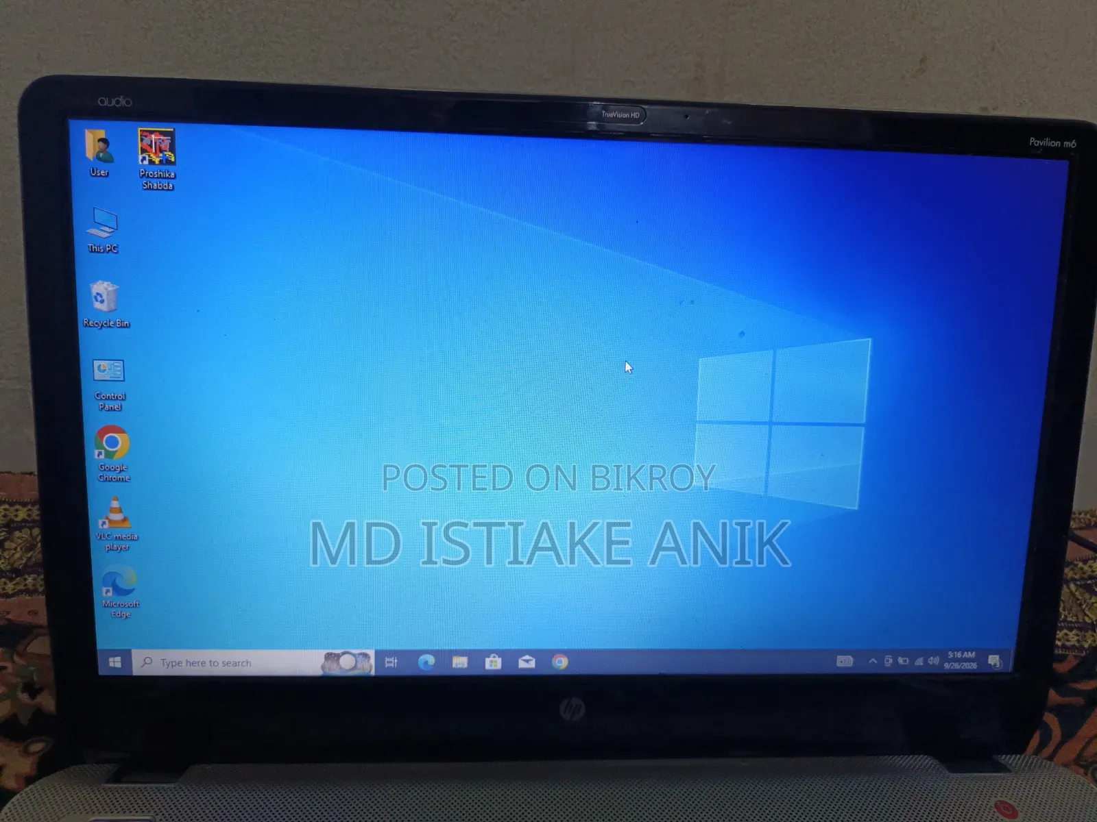 Laptop HP Pavilion M6 8GB Intel Core i5 HDD 320GB