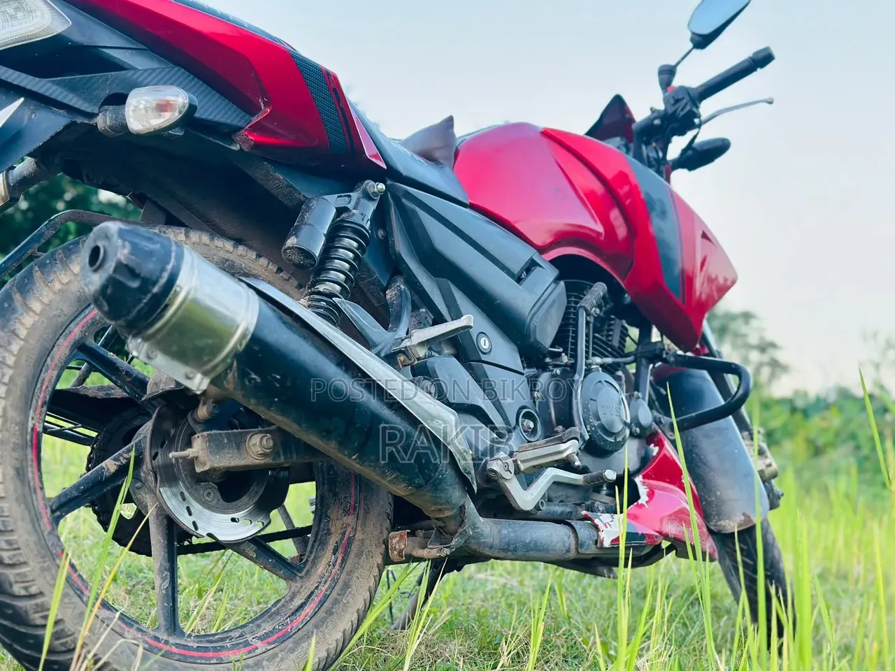 TVS Apache RTR 160 2V 2016 Red