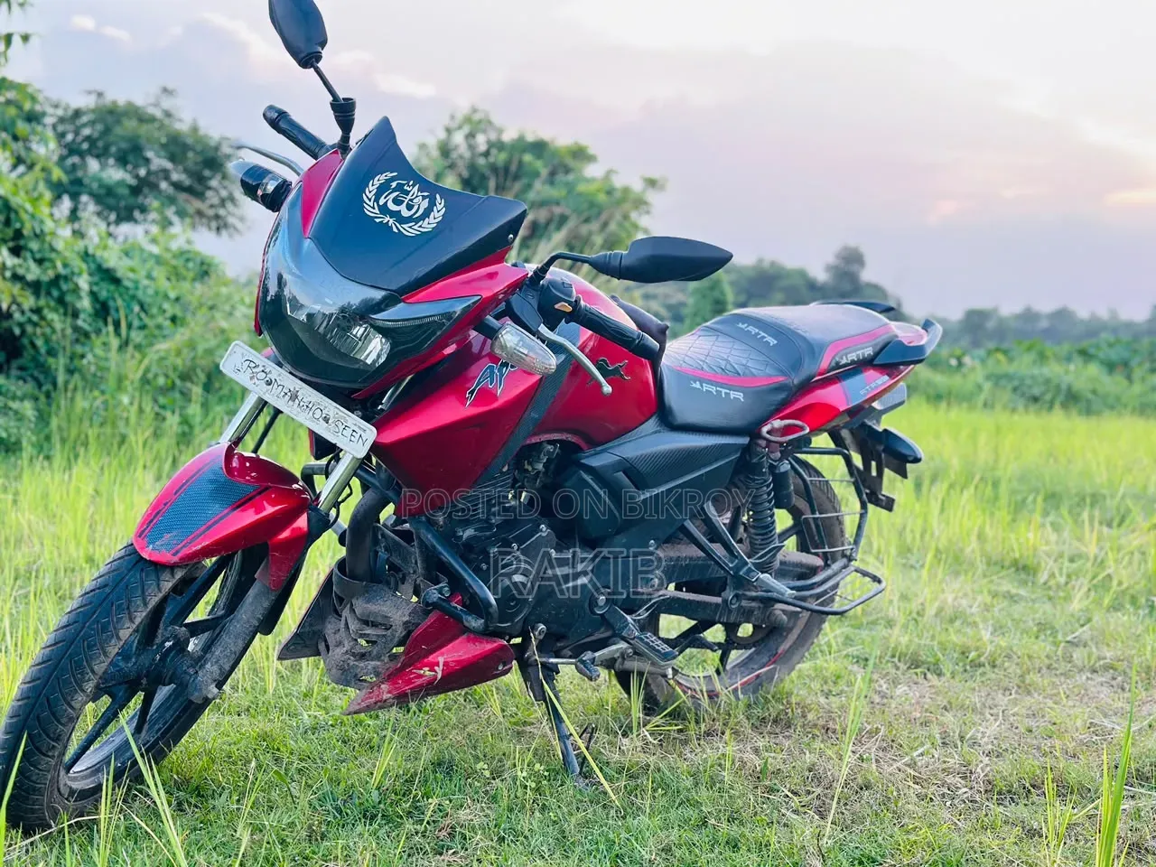 TVS Apache RTR 160 2V 2016 Red