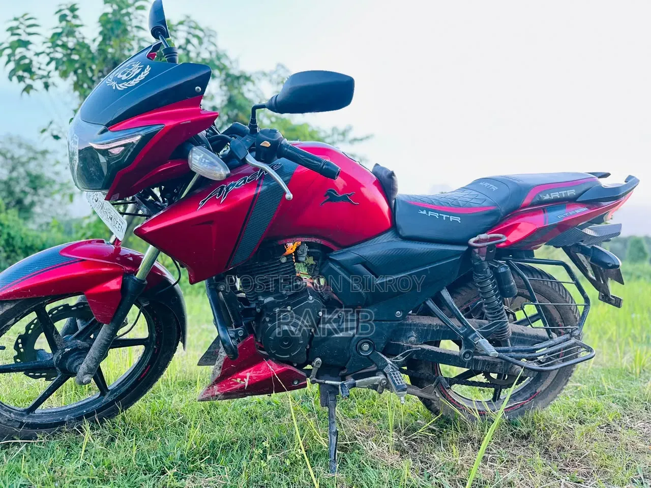 TVS Apache RTR 160 2V 2016 Red