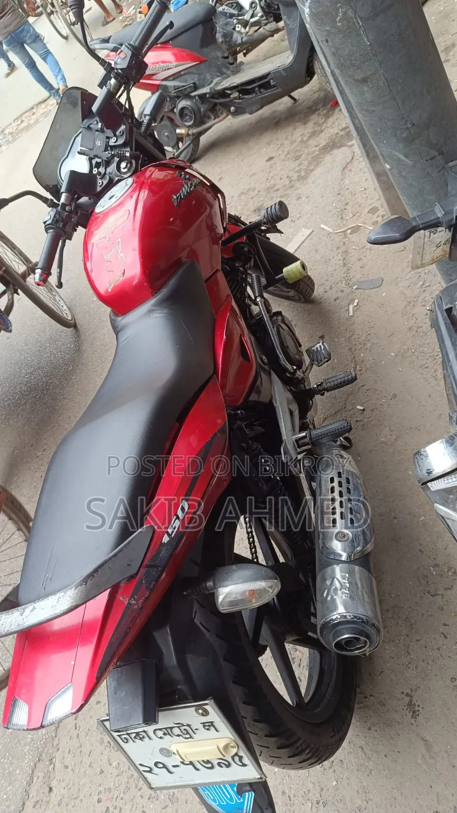 Bajaj Pulsar 150 2012 Red