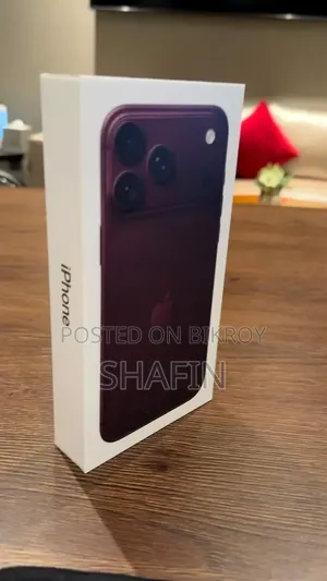 নতুন অ্যাপল আইফোন ১৮ প্রো ম্যাক্স ২৫৬ জিবি কালো