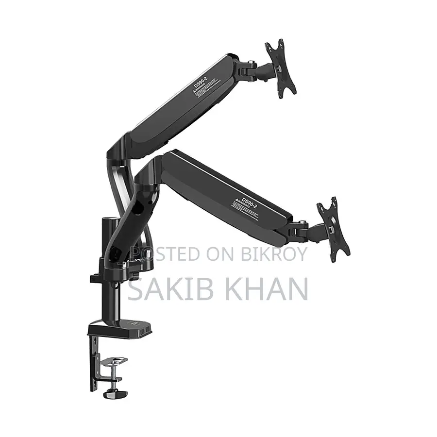 Kaloc DS90-2 LCD/LED Monitor Dual Arm (17"-32")