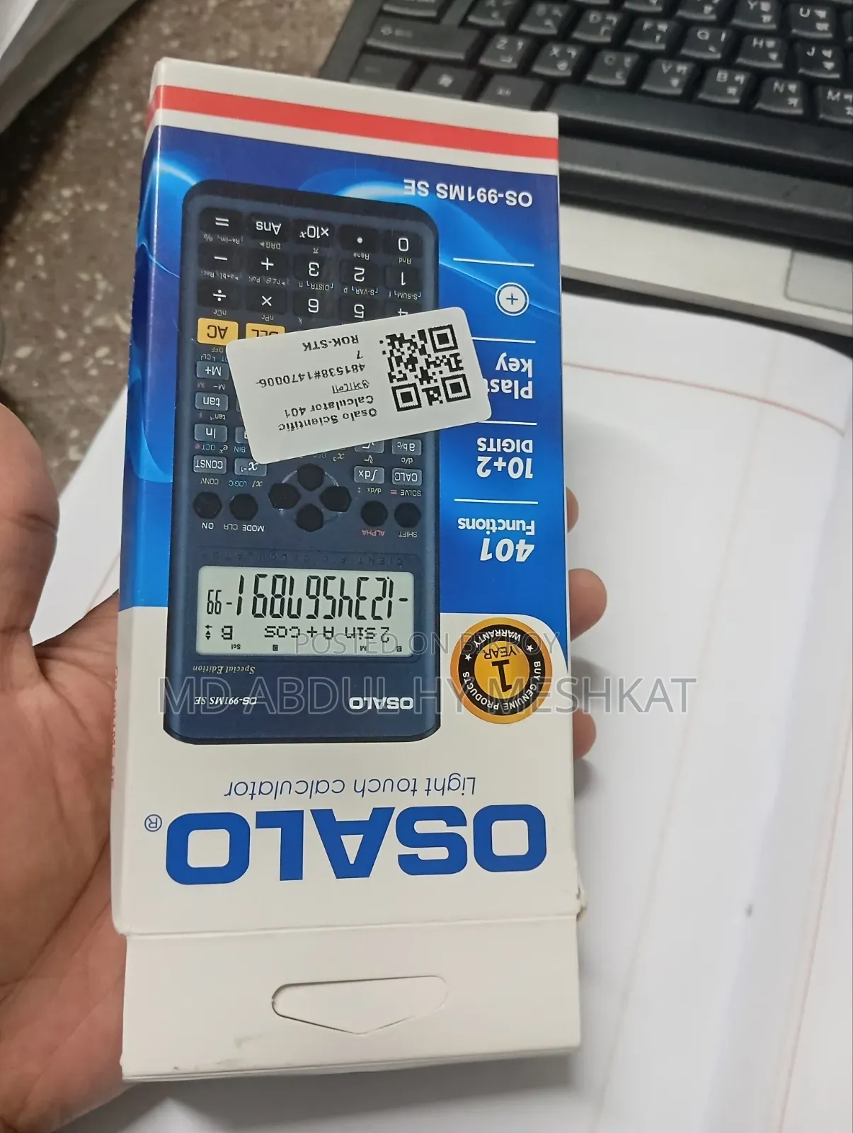 Osalo Scientific Calculator 991MS Special Edition