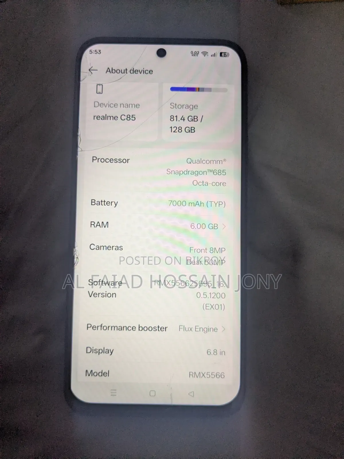 Realme C85 4G 128 GB