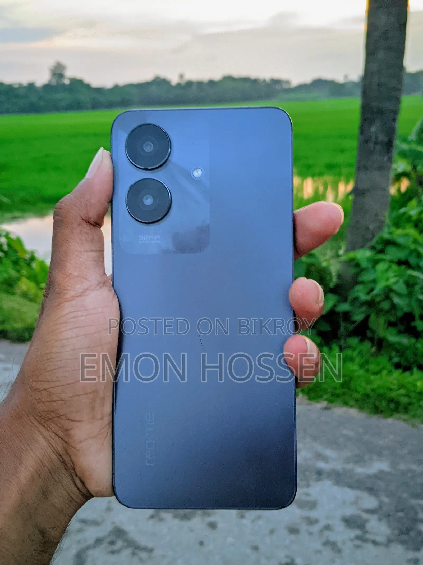 রিয়েলমি নোট ৬০ ১২৮ জিবি কালো