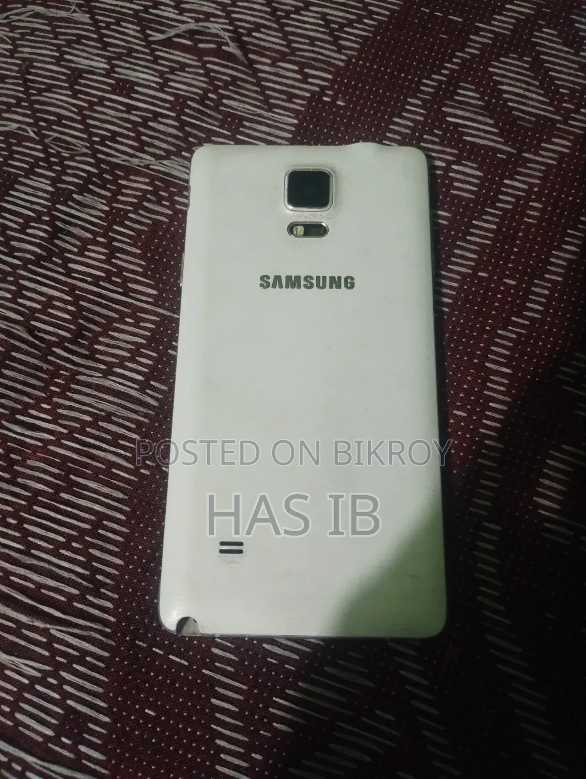স্যামসাং গ্যালাক্সি নোট ৪ ৩২ জিবি হোয়াইট