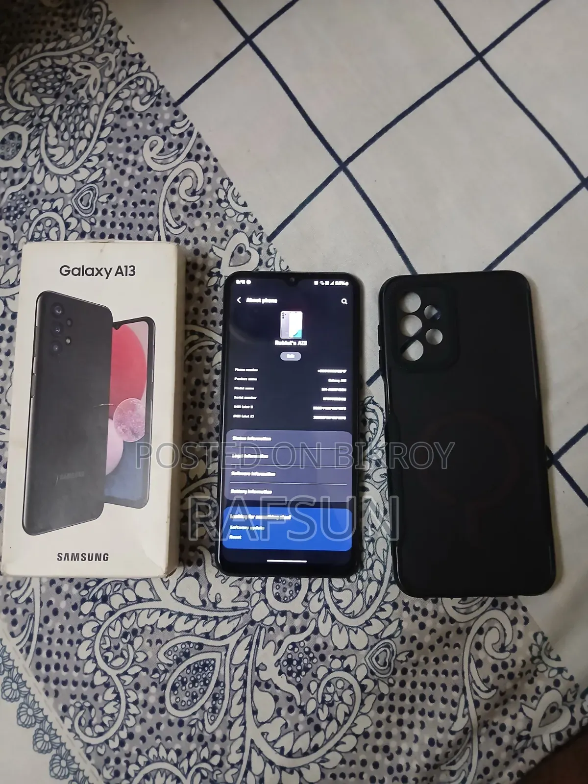 স্যামসাং গ্যালাক্সি এ১৩ ৬৪ জিবি গ্রাফাইট