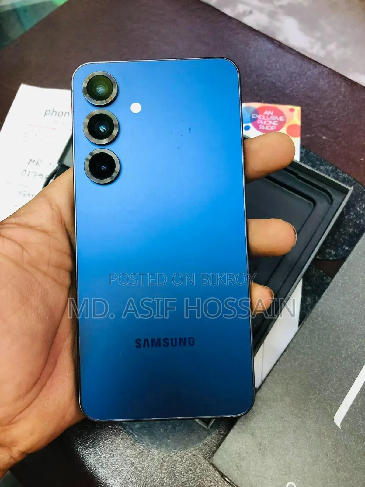 স্যামসাং গ্যালাক্সি এস২৫ ২৫৬ জিবি ব্লু