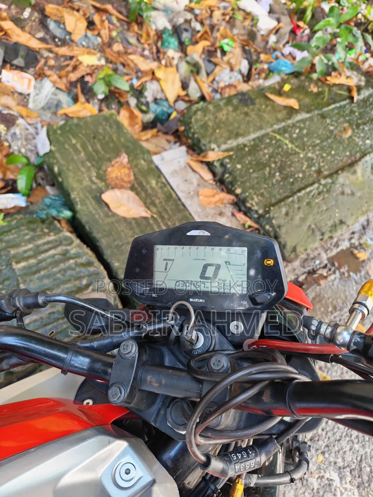 Suzuki Gixxer 2023 Orange