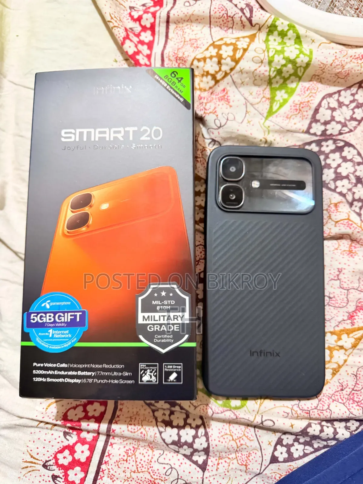 New Infinix Smart 20 64 GB Black