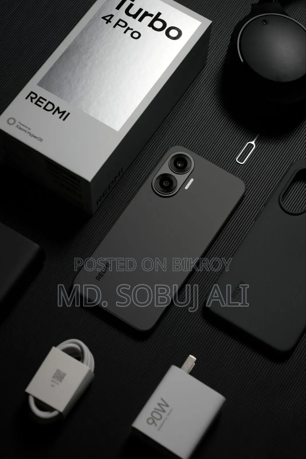 Xiaomi Redmi Turbo 4 Pro 256 GB Black