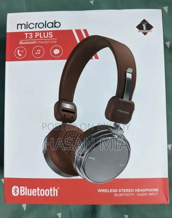 Microlab T3 PLUS Bluetooth Headphone