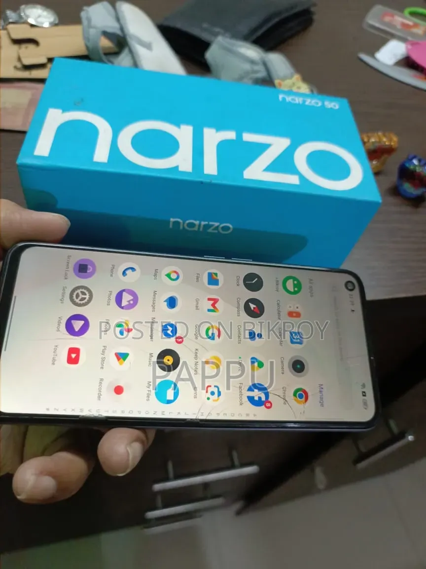 রিয়েলমি নারজো ৫০ ৫জি ৬৪ জিবি ব্ল্যাক